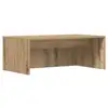 Image de Vidaxl bureau mural chêne artisanal bois d'ingénierie 80 x 45 x 30 cm