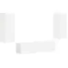 Image de Vidaxl ensemble meuble tv 2 pc blanc bois d'ingénierie
