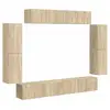 Image de Vidaxl meuble tv 8 pcs chêne sonoma