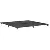 Image de Vidaxl pied de parasol noir 100 x 100 x 4 cm acier