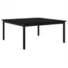 Image de Vidaxl table basse chêne noir 100 x 100 x 45 cm bois d'ingénierie