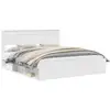 Image de Vidaxl cadre de lit blanc 180 x 200 cm bois de pin massif