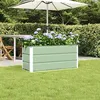 Image de vidaXL Jardinière Vert 100 x 40 x 45 cm Acier 42018236