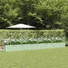 Image de Jardinière - VIDAXL - 580 x 50 x 45 cm - Acier galvanisé - Vert pastel - Extérieur