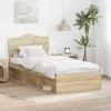 Image de vidaXL Cadre de lit Sonoma 90 x 190 cm Bois de pin massif 3412954