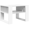 Image de Vidaxl table basse blanc 66 x 49,5 x 45 cm bois d'ingénierie