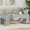 Image de Table Basse Gris Sonoma 110 X 50 X 41 Cm Bois D'ingénierie Vidaxl