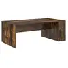 Image de Vidaxl table basse chêne fumé 95 x 50 x 34 cm bois d'ingénierie