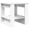 Image de Vidaxl table basse blanc 51 x 50 x 50 cm bois d'ingénierie
