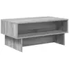 Image de Vidaxl table basse gris sonoma 80 x 46 x 35 cm bois d'ingénierie
