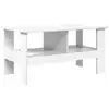 Image de Vidaxl table basse blanc 90 x 50 x 45 cm bois d'ingénierie