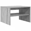 Image de Vidaxl table basse gris sonoma 60 x 50 x 40 cm bois d'ingénierie
