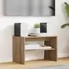 Image de Meuble Tv Chêne Artisanal 60 X 35 X 40 Cm Bois D'ingénierie Vidaxl