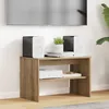 Image de Meuble TV - VIDAXL - 60 x 35 x 40 cm - Chêne artisanal - Bois dingénierie - Design contemporain