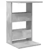 Image de Vidaxl table d'appoint gris béton 40 x 35 x 60,5 cm bois d'ingénierie