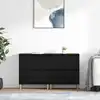 Image de Buffets 2 Pcs Chêne Noir 60 X 35 X 70 Cm Bois D'ingénierie Vidaxl