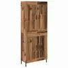 Image de Vidaxl haut armoire 2 pc bois ancien 69,5 x 34 x 180 cm