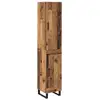 Image de Vidaxl haut armoire bois ancien 34,5 x 34 x 180 cm bois d'ingénierie