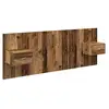 Image de Vidaxl tête de lit avec armoire 3 pcs bois ancien bois d'ingénierie