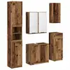 Image de Vidaxl ensemble de mobilier de salle de bain 5 pcs bois ancien