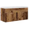 Image de Vidaxl armoire de salle de bain bois ancien 100 x 38,5 x 46 cm