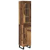 Image de Buffet en bois dingénierie - vidaXL - 695 x 34 x 180 cm - Bois ancien - 2 portes - Assemblage requis