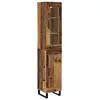 Image de Vidaxl haut armoire bois ancien 34,5 x 34 x 180 cm bois d'ingénierie