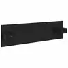 Image de Vidaxl tête de lit avec armoire 3 pcs chêne noir bois d'ingénierie