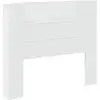 Image de Vidaxl tête de lit avec stockage blanc bois d'ingénierie