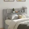 Image de vidaXL Tête de lit Gris béton 160 x 165 x 1035 cm Bois dingénierie 3418679