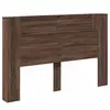 Image de Vidaxl tête de lit de rangement avec led chêne brun bois d'ingénierie