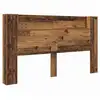 Image de Vidaxl tête de lit de rangement avec led bois ancien bois d'ingénierie