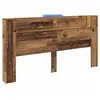 Image de Vidaxl tête de lit de rangement avec led bois ancien bois d'ingénierie