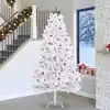 Image de Sapin De Noël Artificiel À Branches Articulées Blanc 270 Cm Vidaxl