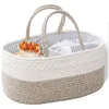 Image de Panier de rangement pour produits de bébé panier de rangement portable compartimenté pouvant contenir des biberons des couches