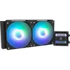 Image de ZALMAN Alpha2 SE A24 - ZM-ALPHA2SEA24BK - Watercooling AIO - Ventilateurs 2x 120 mm ARGB - Noir