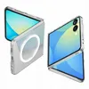 Image de Coque - SPIGEN - Airskin MagSafe - Transparent/Blanc - Extrêmement fine - Compatible Samsung Galaxy Z Flip 7