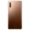 Image de Samsung Coque rigide A7 - Dorée et transparente