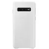 Image de Coque Cuir Galaxy S10 Plus Blanc