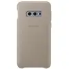 Image de Coque Cuir Galaxy S10e Gris