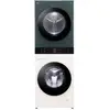 Image de Lg - lave-linge 12kg + sèche-linge 10kg f214wt8grbe - washtower
