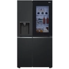 Image de Lg Instaview Gsgv80epld Frigo Américain Pose Libre 635 L D Noir, Graphite
