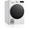 Image de Lg f4dr6010a0w machine à laver avec sèche linge pose libre charge avant blanc a