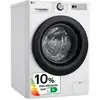 Image de Lave Linge Charge Avant Lg 11kg Technologie De Convertisseur Blanc 60x56.5x85cm