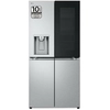 Image de Lg Instaview Gmg861mbae Frigo Américain Pose Libre 508 L E Noir, Acier Inoxydable