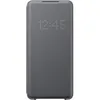 Image de Étui Portefeuille - Samsung - LED View Cover EF-NG985 - Gris - Souple - Galaxy S20+