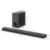 Image de Barre de son LG S90QY - Audio - Dolby Atmos - DTS X - Hi-Res - Noir