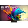 Image de Tv Mini Led Lg 86qned91t 217 Cm 4k Uhd Noir Bleu Et Argent
