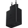 Image de Double Chargeur maison USB A+C PD 50W (15+35W) Power Delivery Noir SAMSUNG