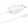 Image de Chargeur maison 15W + Câble USB C/USB C - EP-T1510XW - Noir SAMSUNG